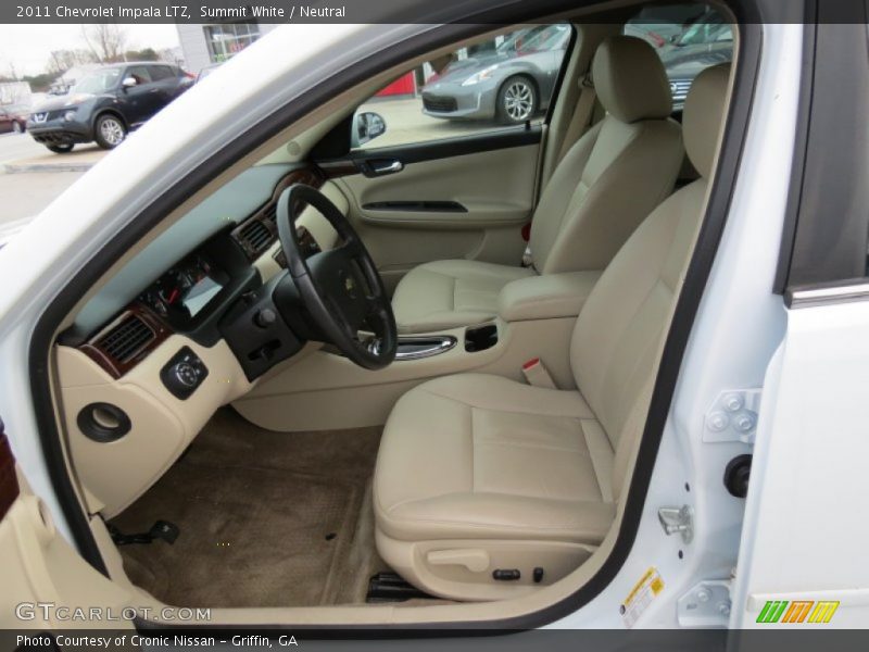Front Seat of 2011 Impala LTZ