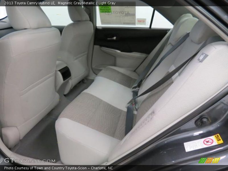 Magnetic Gray Metallic / Light Gray 2013 Toyota Camry Hybrid LE