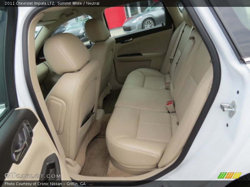 Rear Seat of 2011 Impala LTZ