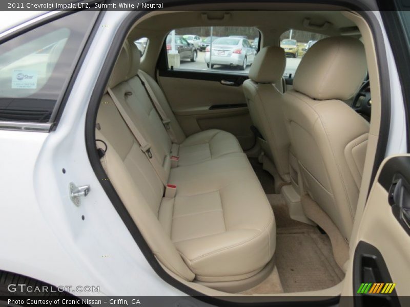 Rear Seat of 2011 Impala LTZ