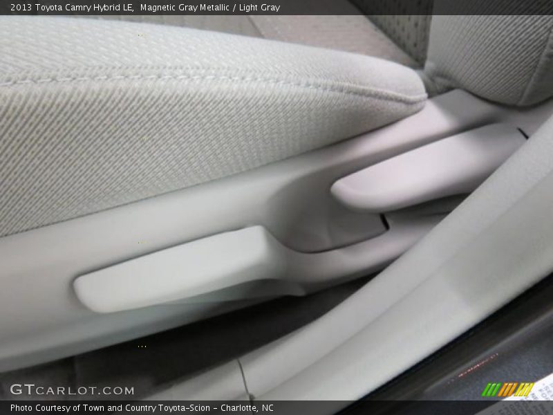 Magnetic Gray Metallic / Light Gray 2013 Toyota Camry Hybrid LE