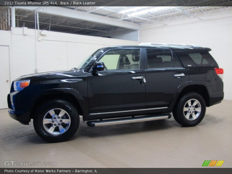 Black / Black Leather 2012 Toyota 4Runner SR5 4x4
