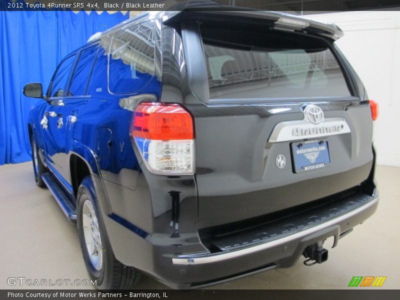 Black / Black Leather 2012 Toyota 4Runner SR5 4x4