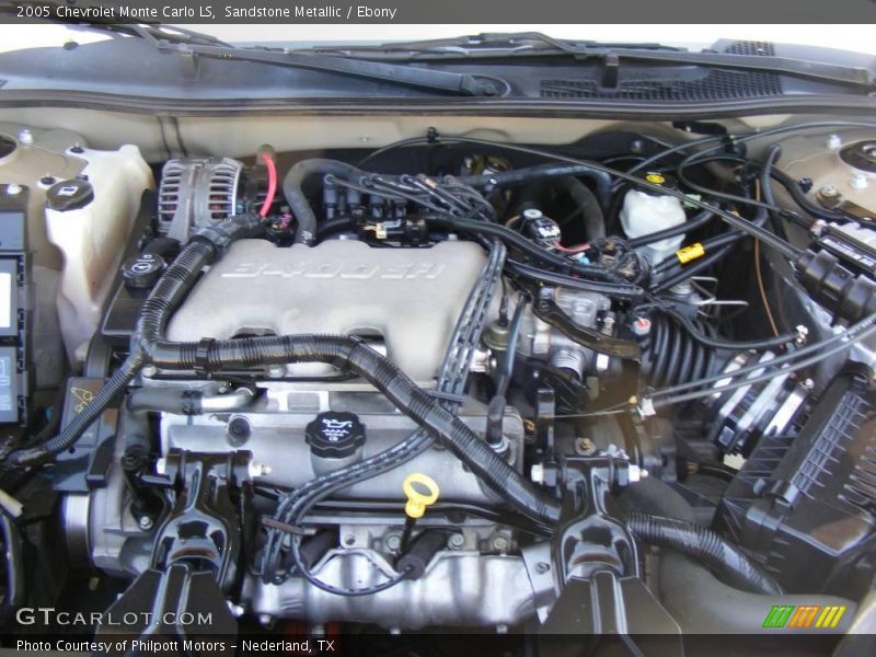 Sandstone Metallic / Ebony 2005 Chevrolet Monte Carlo LS