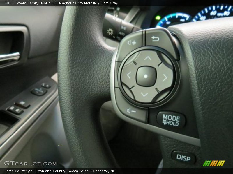Magnetic Gray Metallic / Light Gray 2013 Toyota Camry Hybrid LE