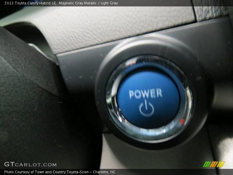 Magnetic Gray Metallic / Light Gray 2013 Toyota Camry Hybrid LE