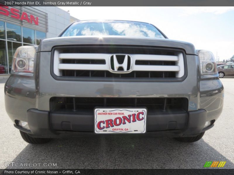Nimbus Gray Metallic / Gray 2007 Honda Pilot EX