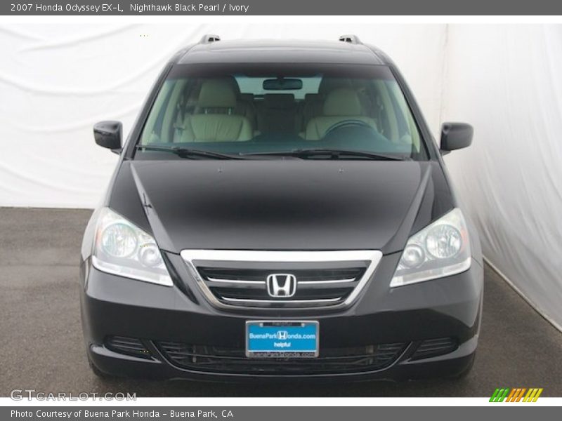 Nighthawk Black Pearl / Ivory 2007 Honda Odyssey EX-L