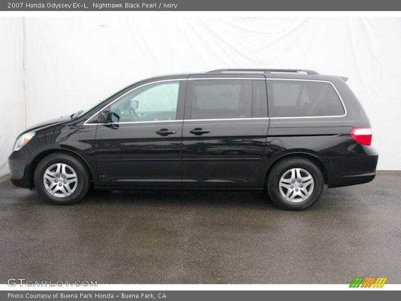 Nighthawk Black Pearl / Ivory 2007 Honda Odyssey EX-L