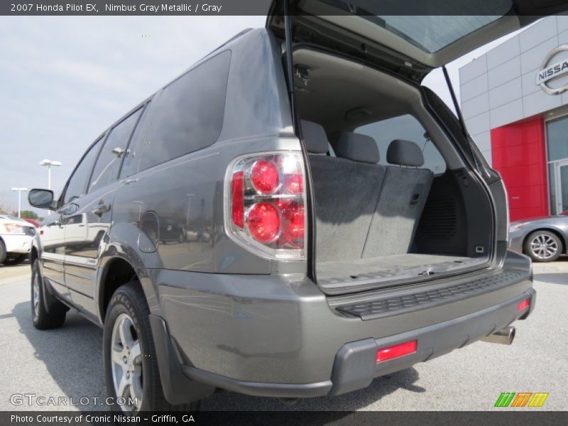 Nimbus Gray Metallic / Gray 2007 Honda Pilot EX