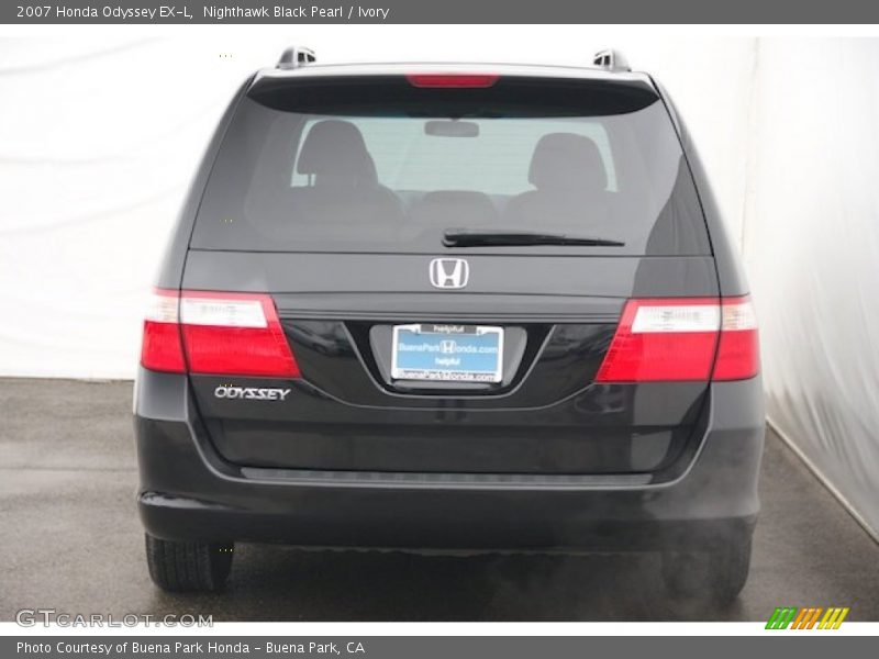 Nighthawk Black Pearl / Ivory 2007 Honda Odyssey EX-L