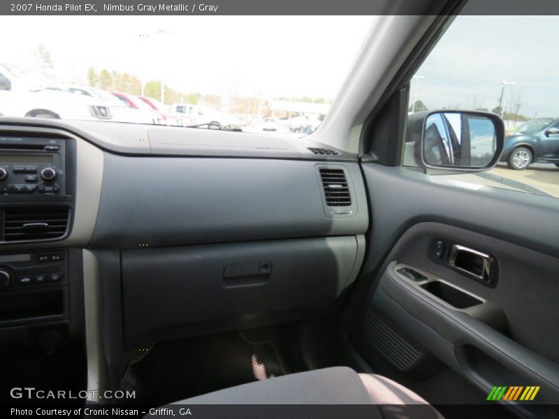 Nimbus Gray Metallic / Gray 2007 Honda Pilot EX