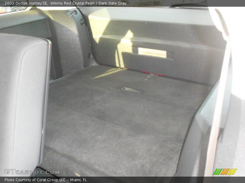 Inferno Red Crystal Pearl / Dark Slate Gray 2009 Dodge Journey SE