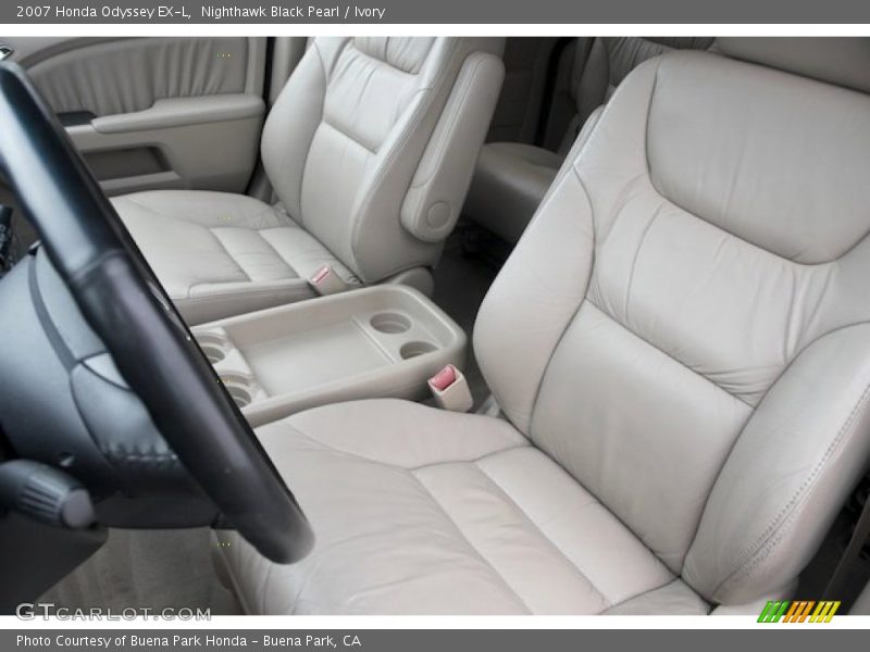 Front Seat of 2007 Odyssey EX-L