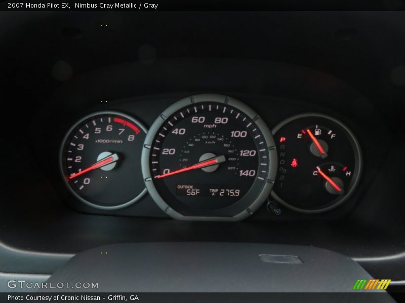  2007 Pilot EX EX Gauges