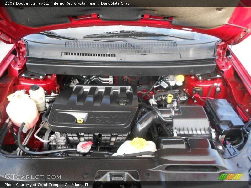  2009 Journey SE Engine - 2.4 Liter DOHC 16-Valve Dual VVT 4 Cylinder