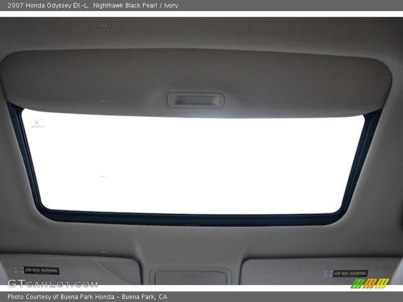 Nighthawk Black Pearl / Ivory 2007 Honda Odyssey EX-L