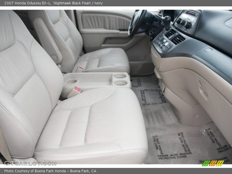 Nighthawk Black Pearl / Ivory 2007 Honda Odyssey EX-L