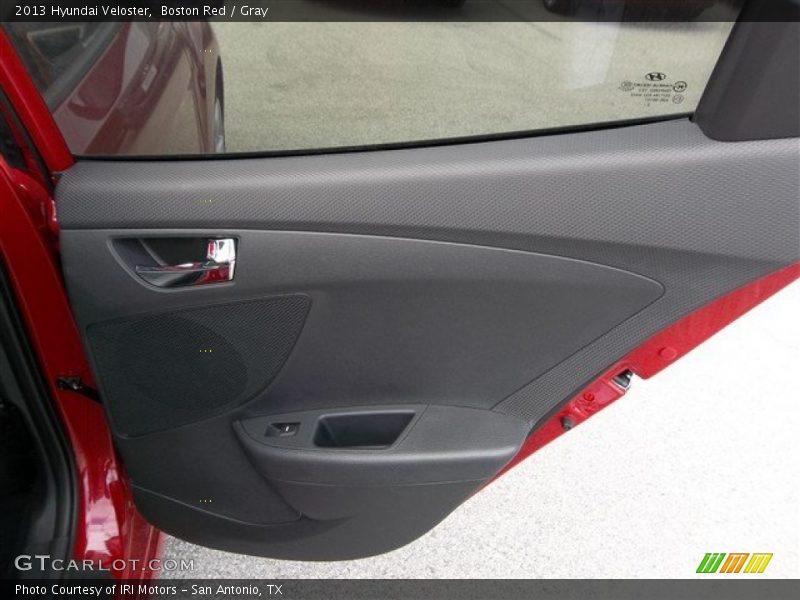 Boston Red / Gray 2013 Hyundai Veloster
