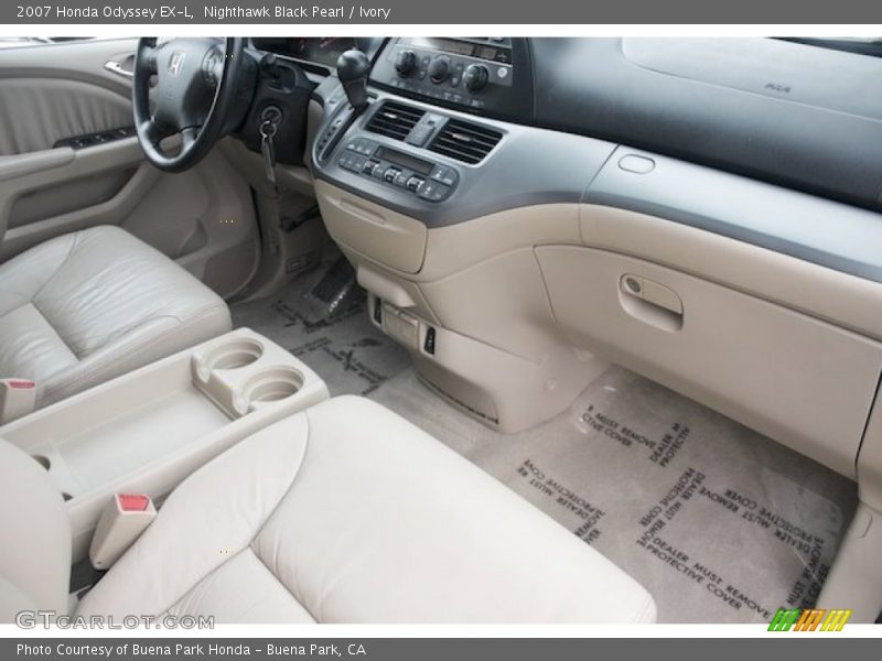 Nighthawk Black Pearl / Ivory 2007 Honda Odyssey EX-L