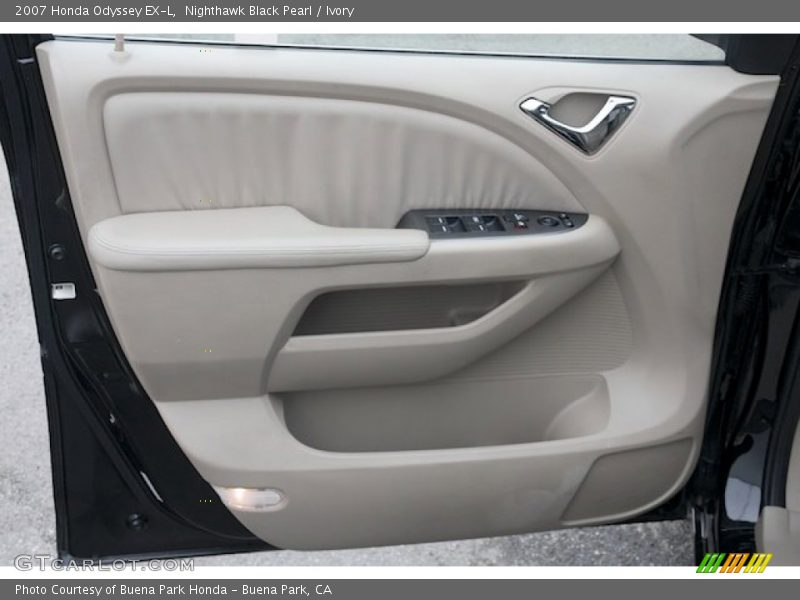 Nighthawk Black Pearl / Ivory 2007 Honda Odyssey EX-L