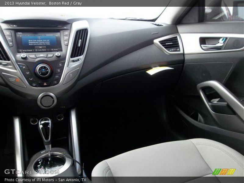 Boston Red / Gray 2013 Hyundai Veloster