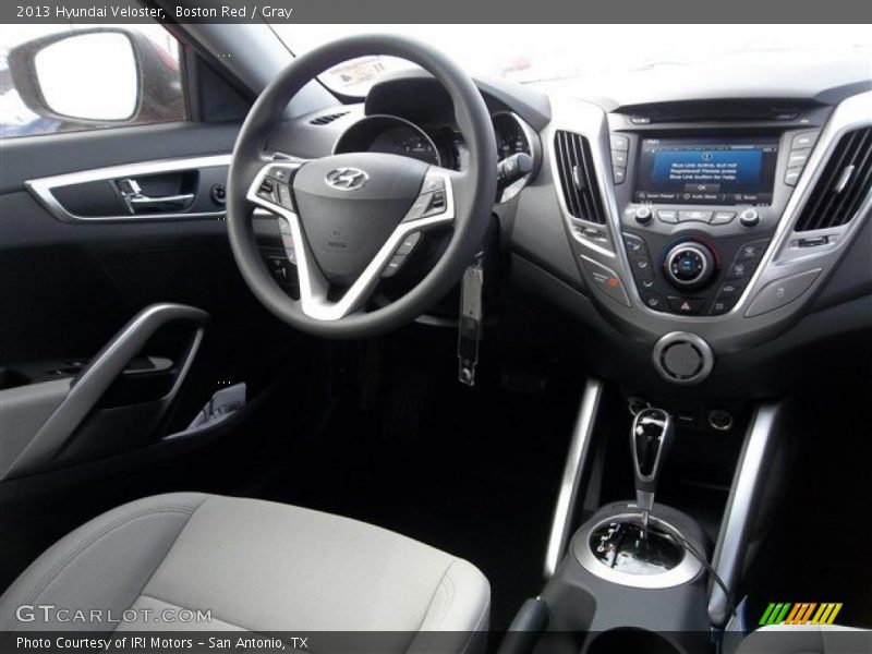 Boston Red / Gray 2013 Hyundai Veloster