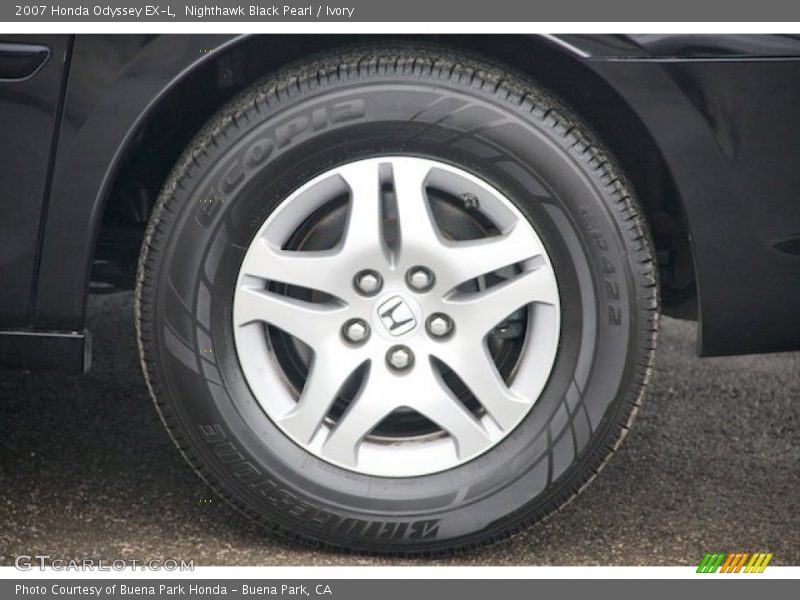 Nighthawk Black Pearl / Ivory 2007 Honda Odyssey EX-L