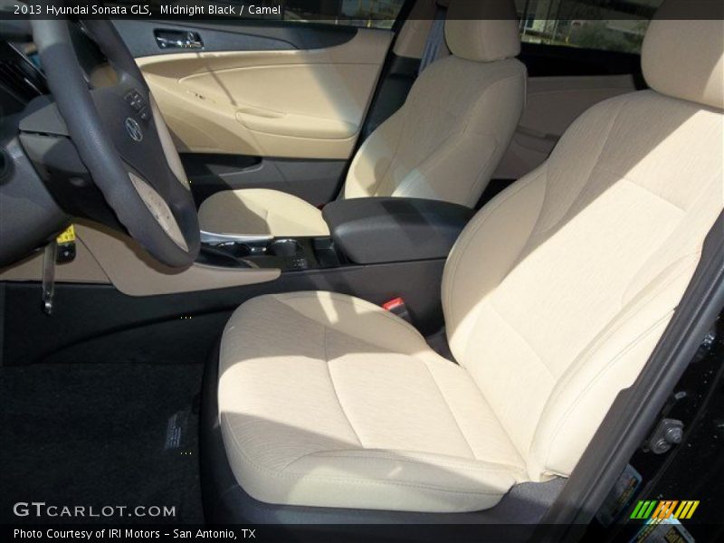 Midnight Black / Camel 2013 Hyundai Sonata GLS
