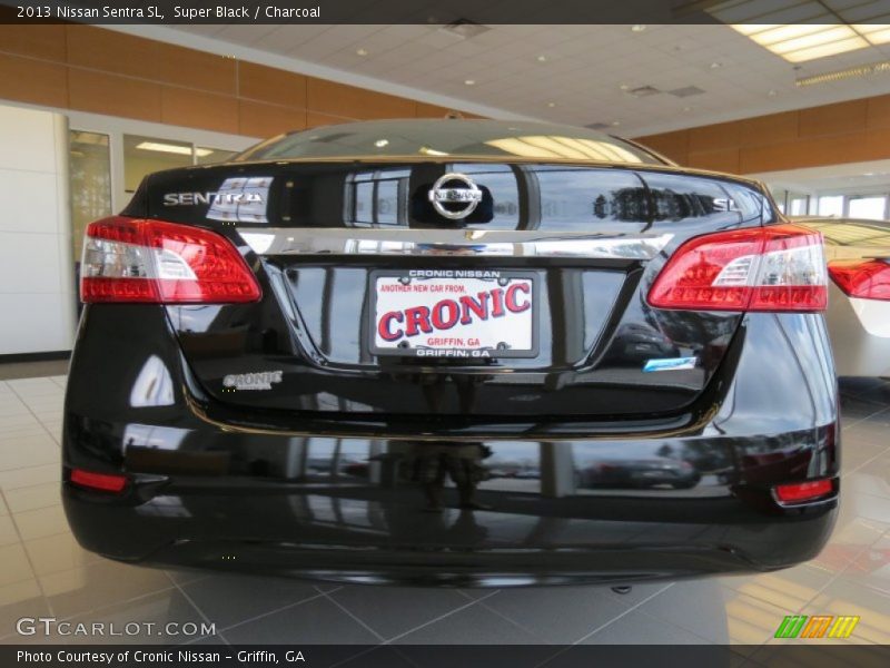 Super Black / Charcoal 2013 Nissan Sentra SL