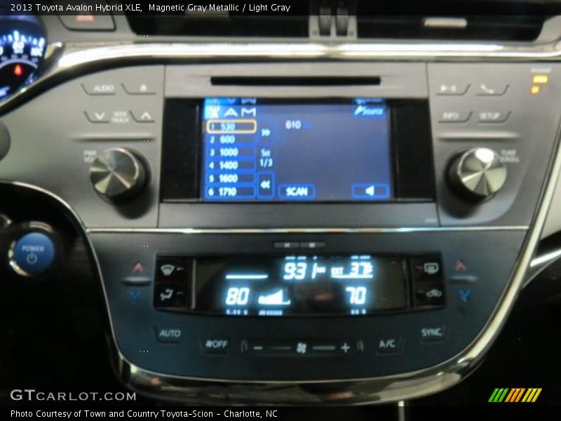 Magnetic Gray Metallic / Light Gray 2013 Toyota Avalon Hybrid XLE