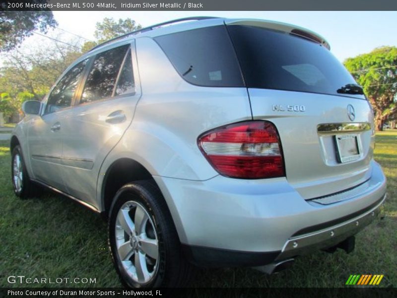 Iridium Silver Metallic / Black 2006 Mercedes-Benz ML 500 4Matic