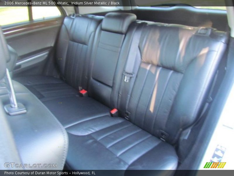 Iridium Silver Metallic / Black 2006 Mercedes-Benz ML 500 4Matic