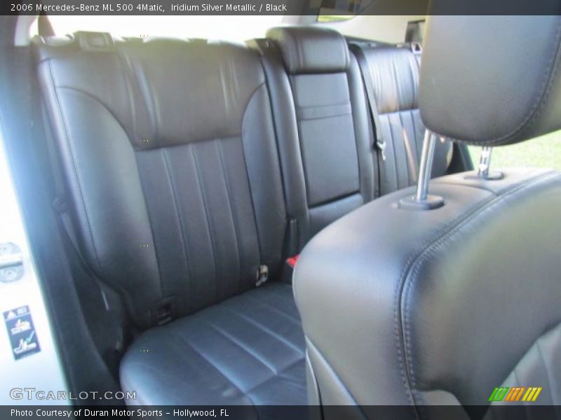 Iridium Silver Metallic / Black 2006 Mercedes-Benz ML 500 4Matic