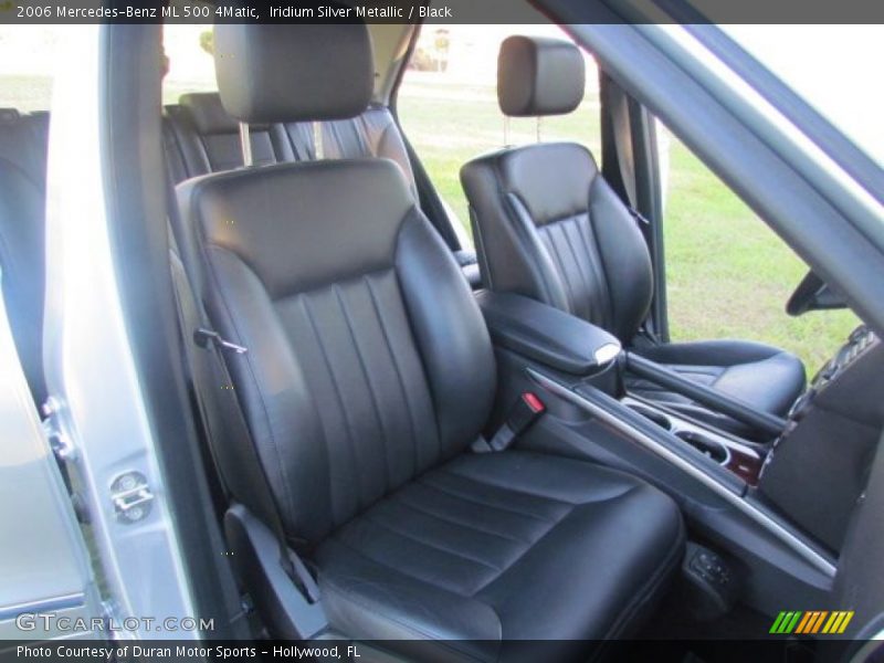 Iridium Silver Metallic / Black 2006 Mercedes-Benz ML 500 4Matic