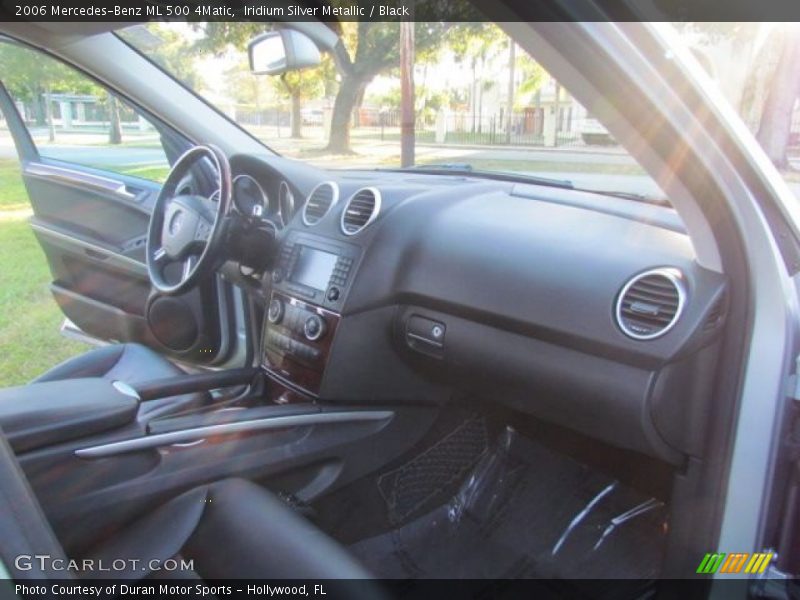 Iridium Silver Metallic / Black 2006 Mercedes-Benz ML 500 4Matic