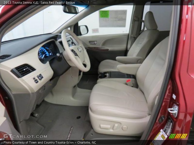 Salsa Red Pearl / Bisque 2013 Toyota Sienna XLE