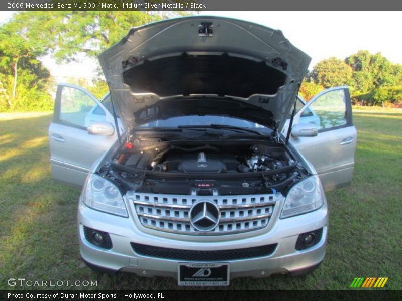 Iridium Silver Metallic / Black 2006 Mercedes-Benz ML 500 4Matic