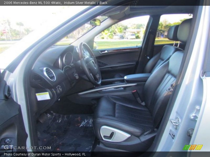 Iridium Silver Metallic / Black 2006 Mercedes-Benz ML 500 4Matic