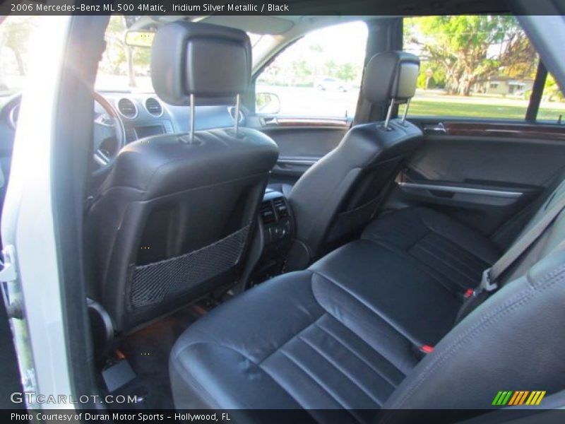 Iridium Silver Metallic / Black 2006 Mercedes-Benz ML 500 4Matic