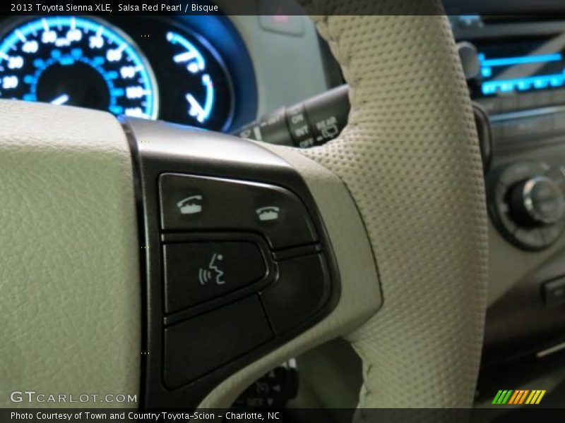 Salsa Red Pearl / Bisque 2013 Toyota Sienna XLE