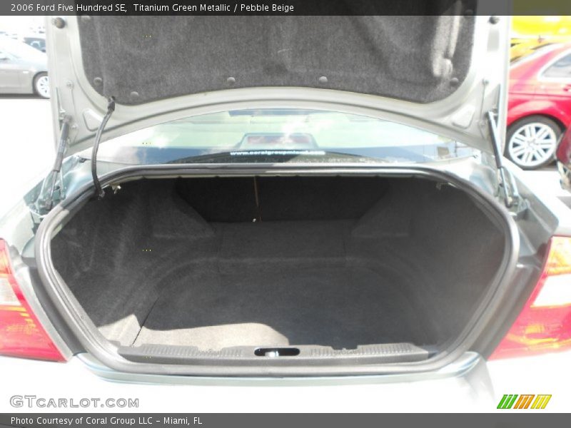 Titanium Green Metallic / Pebble Beige 2006 Ford Five Hundred SE