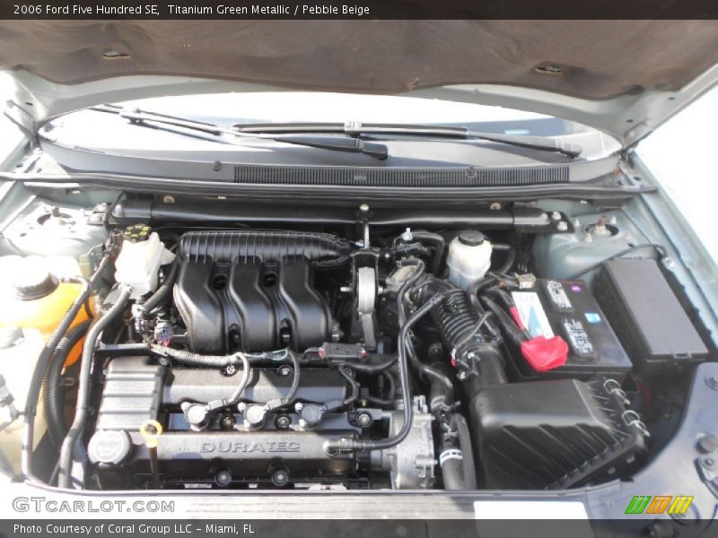 Titanium Green Metallic / Pebble Beige 2006 Ford Five Hundred SE