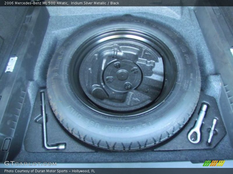 Iridium Silver Metallic / Black 2006 Mercedes-Benz ML 500 4Matic