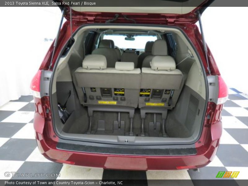 Salsa Red Pearl / Bisque 2013 Toyota Sienna XLE