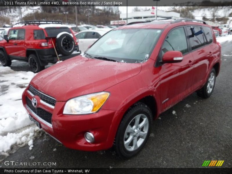 Front 3/4 View of 2011 RAV4 Limited 4WD