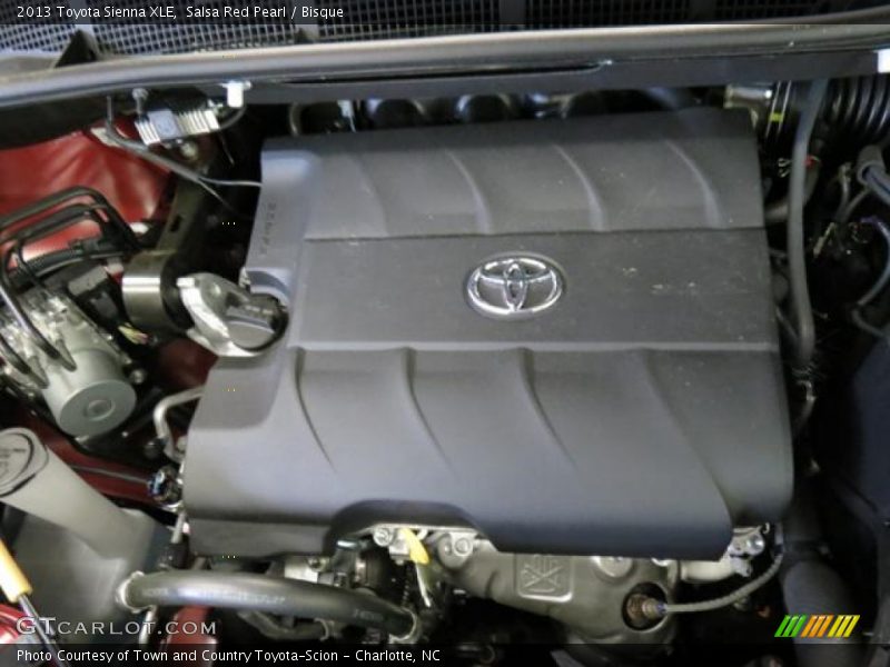 Salsa Red Pearl / Bisque 2013 Toyota Sienna XLE