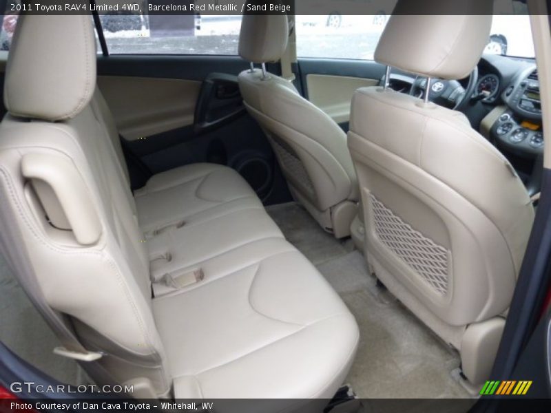 Barcelona Red Metallic / Sand Beige 2011 Toyota RAV4 Limited 4WD