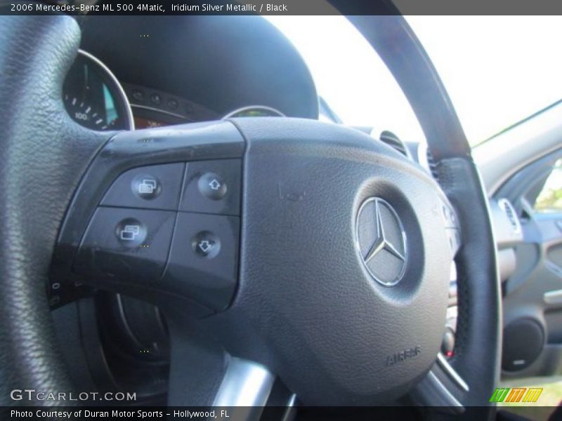 Iridium Silver Metallic / Black 2006 Mercedes-Benz ML 500 4Matic