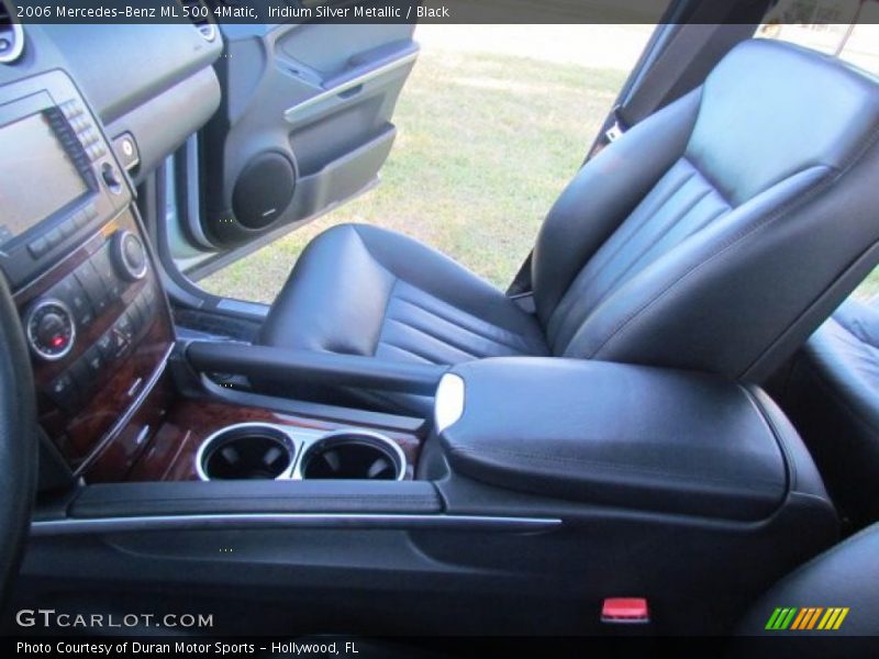 Iridium Silver Metallic / Black 2006 Mercedes-Benz ML 500 4Matic